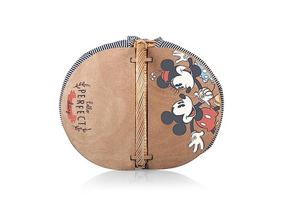 Cesta de Hierba Marina Pequeña Equipo y Accesorios de Picnic Conjunto con Tapa de Madera