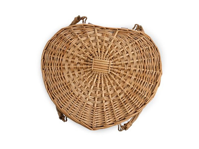 Cesta de Picnic de Mimbre Rectangular Mochilas de Jacinto de Agua para Regalos